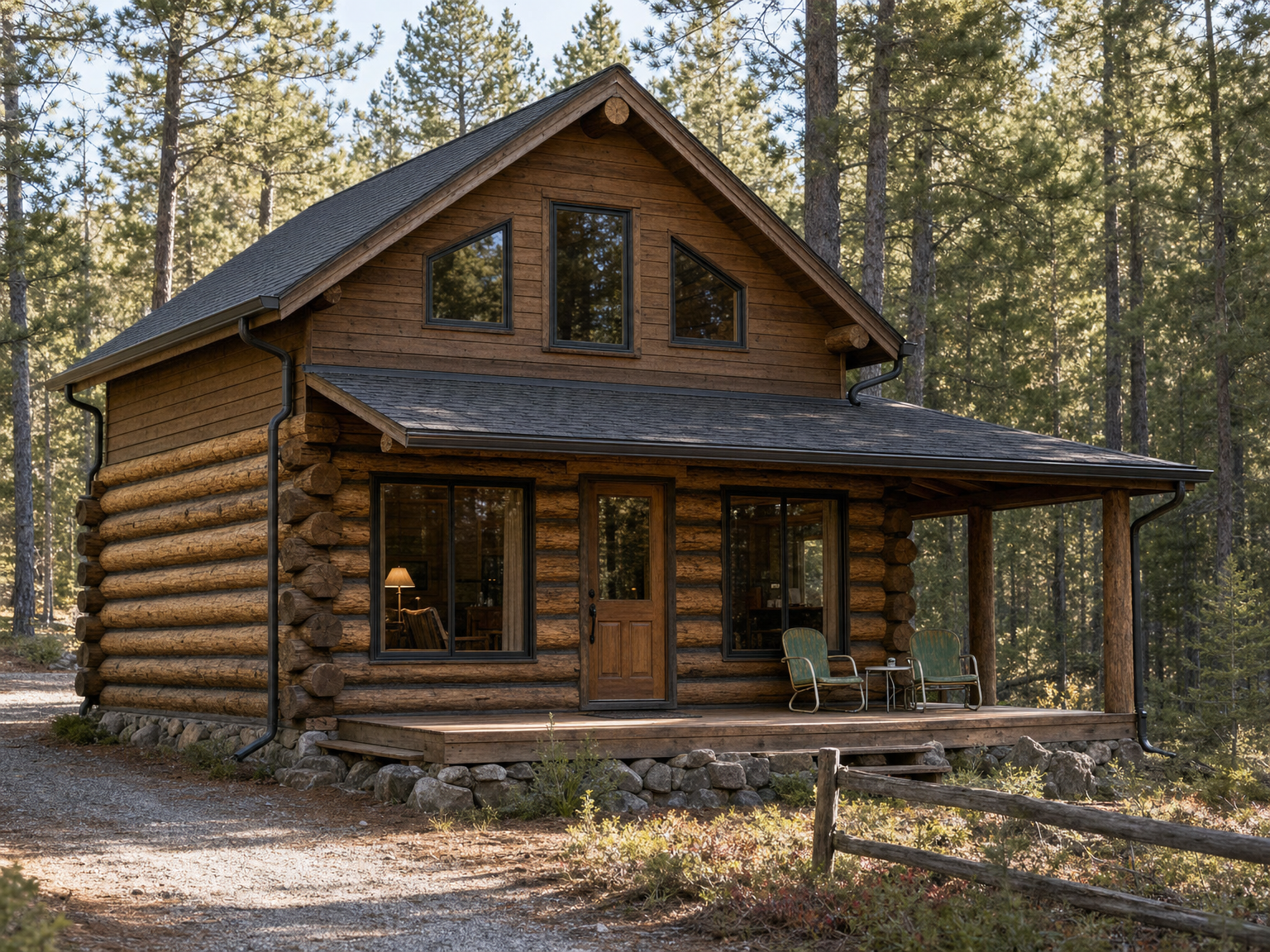 Cabin in the pines